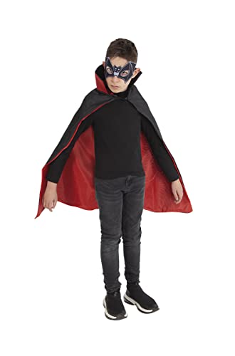 Rubie's Superheroe Vampiro Set, Umhang und Maske, offizielle Halloween, Karneval und Geburtstag von Rubie's