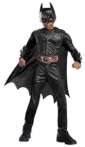 Rubies 's Batman Black Line Deluxe Kinderkostüm für Kinder, schwarz, normal 702362-M von Rubie's