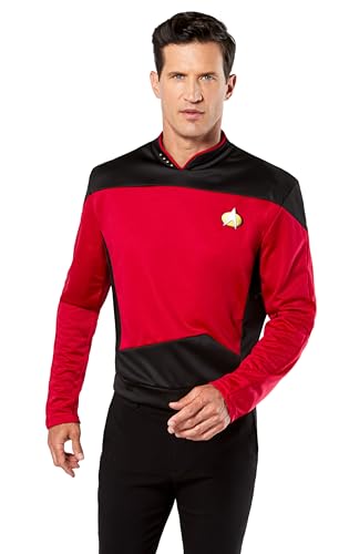 Rubine Kostüm Co R 888979-L Star Trek TNG nach Deluxe Rot Shirt Größe L von Rubie's