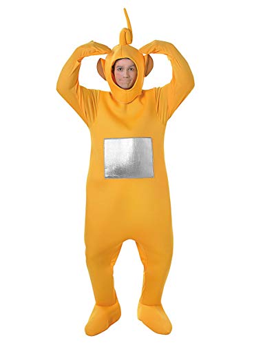 Teletubbies-Kostüm für Erwachsene - Unisex-Einteiler - Rubie's - Eingeitsgröße (Standard), Gelb von Rubie's