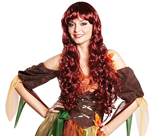 Weinrote Langhaarperücke Perücke Langhaar Lockenpracht Damenperücke Weinrot Dame Weinrote Langhaarperücke Perücke Langhaar Lockenpracht Damenperücke Weinrot Dame von Rubie's
