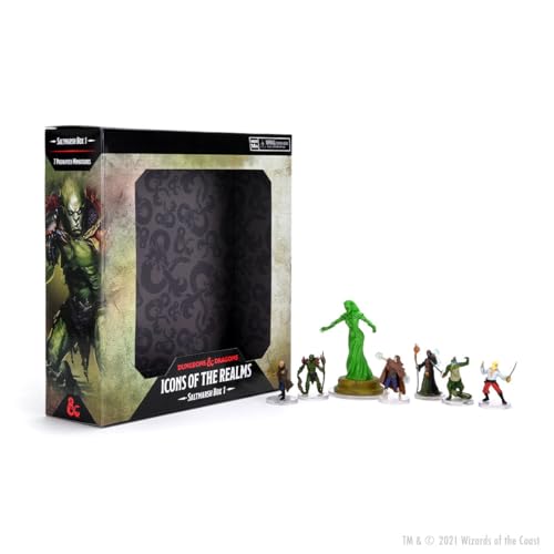 WizKids D&D Icons of The Realms: Saltmarsh: Box 1 | DnD Miniaturen Halloween von WizKids