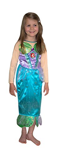 Rubie's 3888266 - Arielle Glitter Long Sleeves Child, M von Rubie's