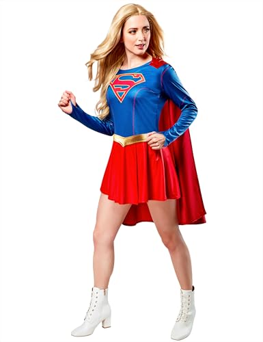 Rubie's Offizielles Supergirl (TV-Serie) Kostüm für Erwachsene, Blau / Rot, L von Rubie's