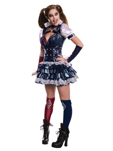 Rubie's, Harley-Quinn-Kostüm für Damen, Arkham Zeppelin, DC-Comics, Größe S Halloween von Rubie's