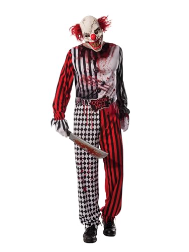 Rubie's, Horrorclown-Kostüm für Erwachsene, offizielles Halloween-Lizenzprodukt, Standardgröße Halloween von Rubie's