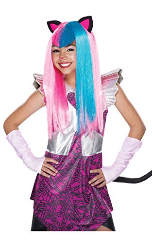 Rubie´s Offizielles Monster High Mattel Catty Noir Perücke, Kinder Kostüm – EINE Größe von Rubie's
