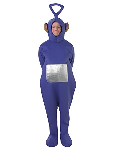 Rubie's 880868 Offizielles Tinky Winky Teletubbies, Erwachsene Kostüm, Einheitsgröße, Lila Halloween von Rubie's