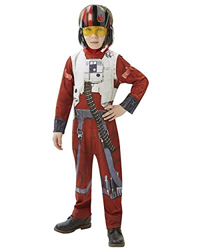 Rubie's 3620264 - EP7 X-Wing Fighter classic child, M, rot/weiß von Rubie's