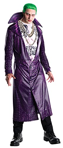 Rubie's 3820116 - The Joker Suicide Squad Deluxe - Adult, Action Dress Ups und Zubehör, One Size, Violett Halloween von Rubie's