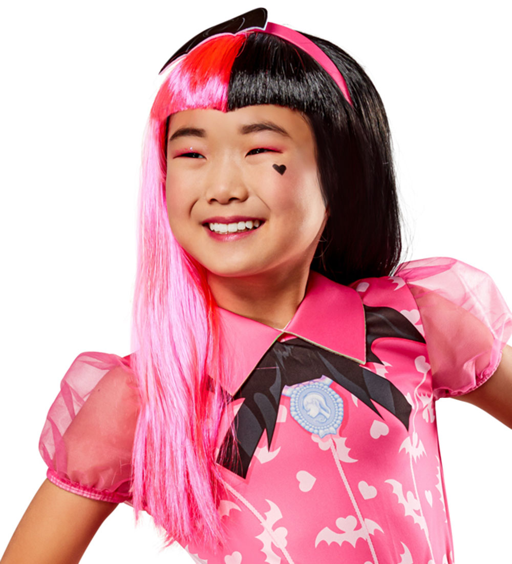 Rubies Kostüm - Monster High - Draculaura Perücke - Schwarz/Pink - Rubies - One Size - Kostüme Rubies Kostüm - Monster High - Draculaura Perücke - Schwarz/Pink - Rubies - One Size - Kostüme von Rubies