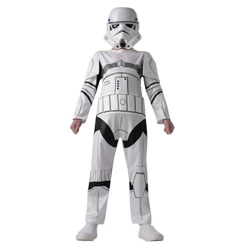 Rubie's 610485M Stormtrooper Star Wars Rebels Kostüm für Kinder, Größe:M Halloween von Rubie's