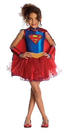 Rubie's Supergirl?-Kostüm mit Pailletten für Mädchen - 3-4 Jahre Halloween von Rubie's