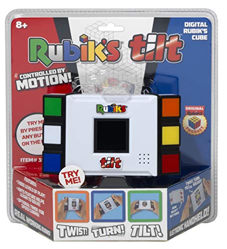 IDEAL , Rubik's Tilt Electronic Game: Twist, Turn, Learn , Brainteaser Puzzles , Ages 8+ von Rubik's