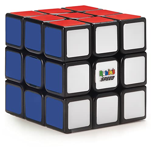 Rubik's Cube Speed 3 x 3 – Puzzlespiel für Erwachsene und Kinder Zauberwürfel – 3 x 3 Magnetisches Puzzle, Farbübereinstimmung, klassischer Würfel, Problemlösung, Spielzeug für Kinder ab 8 von Rubik's