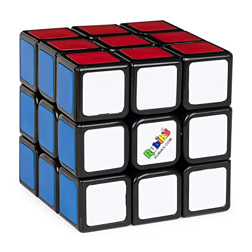 Rubik's 6063970 Weltkarte, Weltraum, Spin Master, Der klassische Würfel 3 x 3, das Original, für Kinder ab 8 Jahren, professionelles Puzzle, Farbkombination, Problemlösung, Mehrfarbig von Rubik's