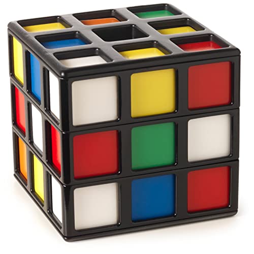 Rubik's Käfig 3D Fast-Paced Strategy Sequence Game Color Stacking von Rubik's