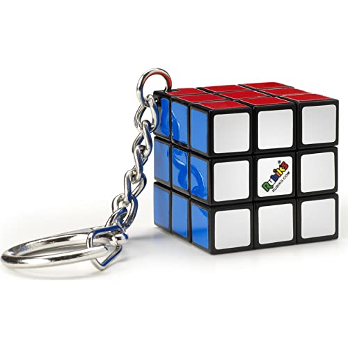 Spin Master Rubik’s Cube: Classic 3x3 Cube with Keychain (6064001) von Rubik's