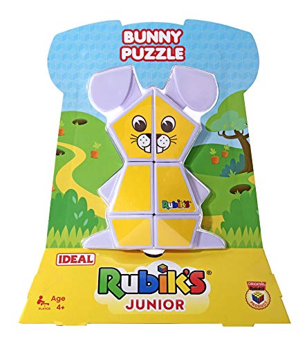 Rubik's Junior Bunny, Original Kid’s Twisty Animal Puzzle, Easy Grip Toy von Rubik's