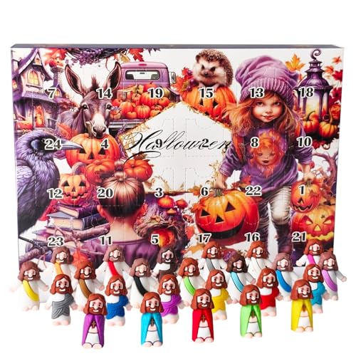 Festliches Puzzle: Puzzle-Elemente zum Thema Weihnachten, Halloween und Thanksgiving Jesus Kreative Puppen Niedliche Action Figur Kreatives Geschenk für Kinder 1 Stück (C) von Rubu22a