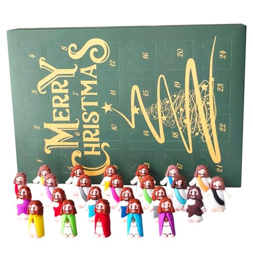 Festliches Puzzle: Puzzle-Elemente zum Thema Weihnachten, Halloween und Thanksgiving Jesus Kreative Puppen Niedliche Action Figur Kreatives Geschenk für Kinder 1 Stück (E) von Rubu22a