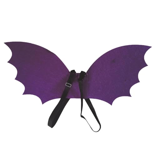 Fledermaus Kostüm für Kinder,Flügel,Masken-Halloween Horror Karneval Fasching Kostüme Mädchen Fledermaus Kinderkostüm Tierkostüm Cosplay Zubehör für Kinder Halloween Karneval Fasching Mottoparty (F) von Rubu22a