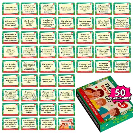 Rubu22a (Kartenspiel) Eltern-Kind-Dialogkarten Fordert und Fördert Konzentration - ideal als Reisespiel oder Geschenk - für Kinder und Erwachsene (Klassische Ausgabe) von Rubu22a