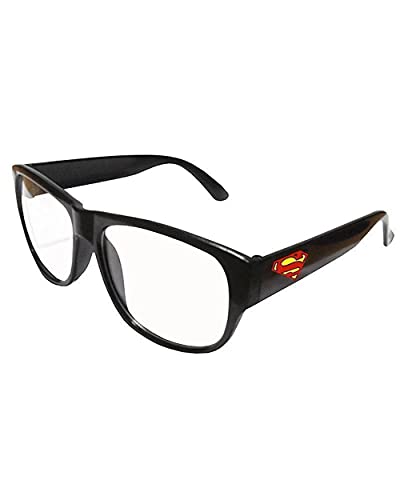 Generique - Clark Kent-Rahmenbrille Kostümzubehör schwarz von Rubie's