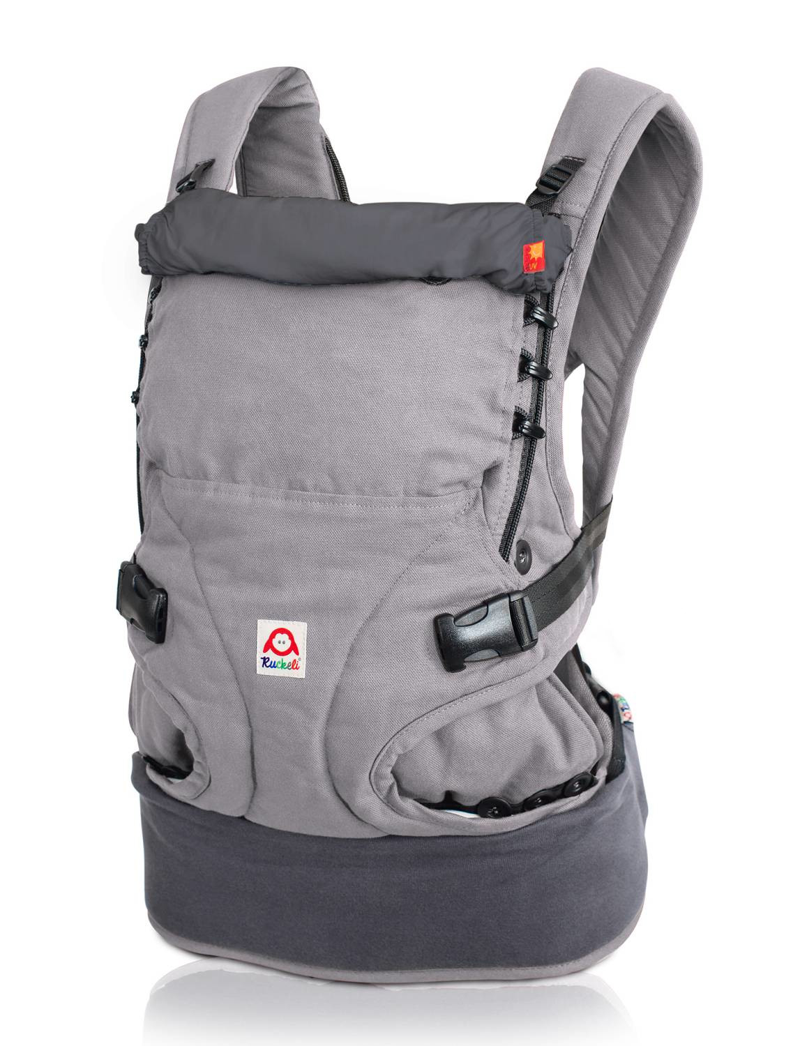 Ruckeli Full Buckle Babytrage - Smoky Grey Ruckeli Full Buckle Babytrage - Smoky Grey von Ruckeli