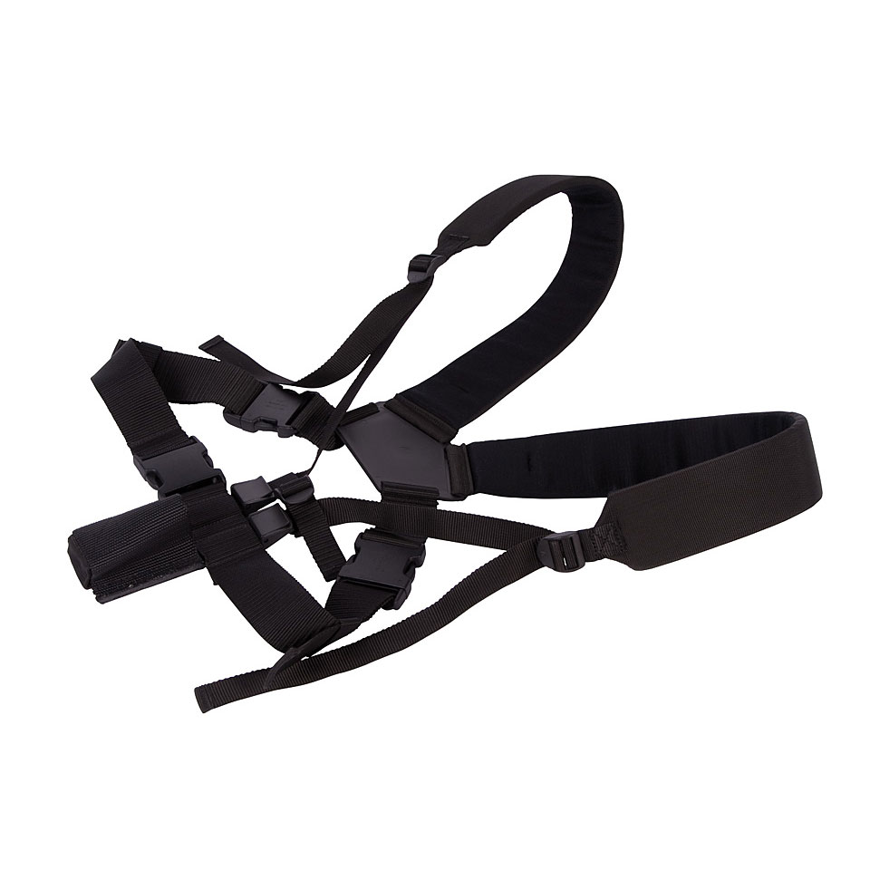 Rudolf Schwarz Cross Bell Lyre Black Nylon Sling Marsch Gurt von Rudolf Schwarz