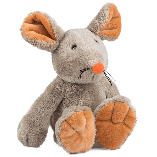 Schaffer Knuddel mich! Schaffer 4751 Plüsch Maus Eddi, 22 cm, Grau von Schaffer