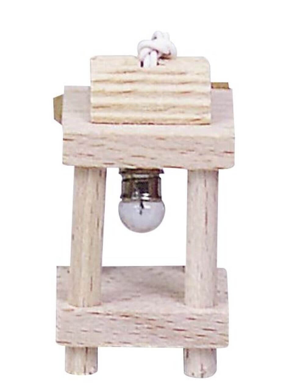 LED Laterne aus Holz, 3,5V, 35mm von Rülke Holzspielzeug