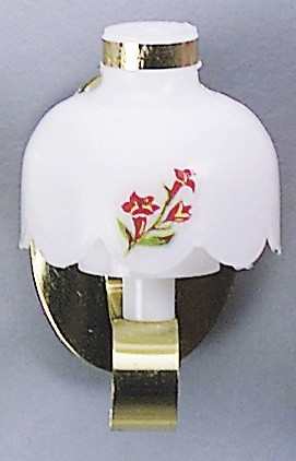 Wandlampe mit Messingwandhalter für Puppenhaus von Kahlert Licht