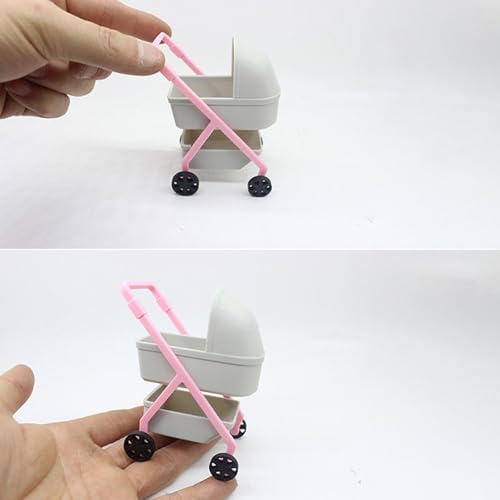 Puppenhaus Kinderwagen Simulation Mini Baby Bassinet Warenkorb Szene Dekor Zubehör Spielzeug 1:12 Puppenhaus Kinderwagen Simulation Mini Baby Bassinet Warenkorb Szene Dekor Zubehör Spielzeug 1:12 von Rufevee