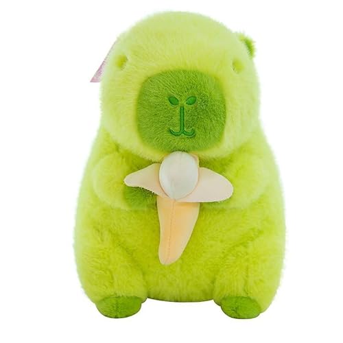 Rufevee Capybara Plüsch Tier Capybara Plüsch Puppe Cartoon Auto Dekoration Capybara Stofftier Spielzeug für Freundin Mädchen, 35cm von Rufevee