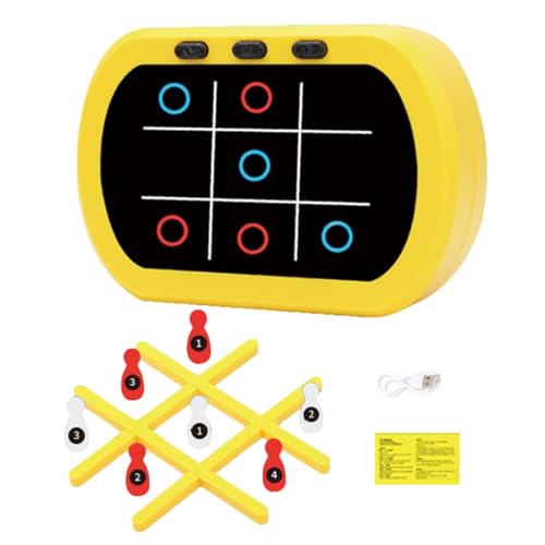 Elektrisches Puzzlespiel, Handheld-Puzzlespiel | Tisch-Denksportspiele | 5-in-1-Handheld-Puzzlespielkonsole, tragbare Reise-Lernbrettspiele für Autofahrten von Ruilonghai