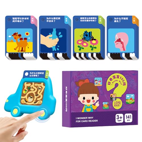 Lernkarten - Kinder Lernspiel,Karten Für Aussprache Und Lesen Ab 4-6 Jahren Für Zuhause, Unterwegs & Kindergarten Lernkarten - Kinder Lernspiel,Karten Für Aussprache Und Lesen Ab 4-6 Jahren Für Zuhause, Unterwegs & Kindergarten von Ruilonghai