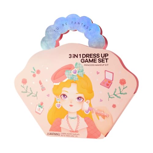 Make-up-Spiel auf Papier, Sticker-Make-up-Spiel | Aufkleber-Make-up-Spielset für Mädchen,Kreatives Aufkleber-Aktivitätsbuch für Kinder für Zuhause, Outdoor, Party, Reisen Make-up-Spiel auf Papier, Sticker-Make-up-Spiel | Aufkleber-Make-up-Spielset für Mädchen,Kreatives Aufkleber-Aktivitätsbuch für Kinder für Zuhause, Outdoor, Party, Reisen von Ruilonghai