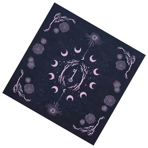 Ruiogoe 3 Größen Option Tarot Tisch Altäre Stoff Mysterious Brettspiel Mats Pendulums Göttisch Tischdecke Brettspielkartenpolster von Ruiogoe