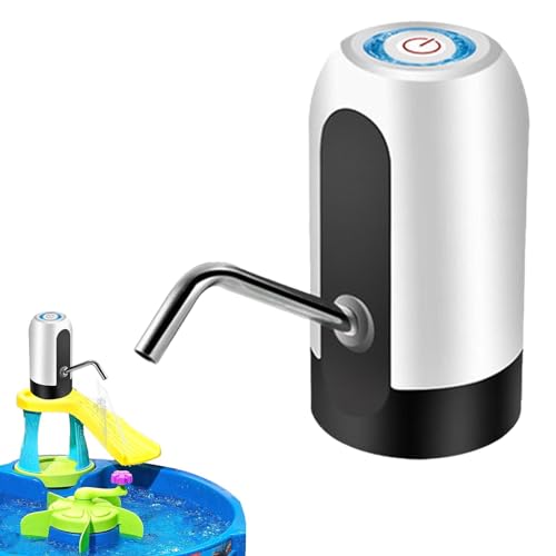 Rukjmqi Automatische Wasserpumpe für Grundwasserspiegel,Wasserpumpe für Grundwasserspiegel | Leistungsstarke kabellose Wasserpumpe, Wasserspielspielzeug,Innovatives Wassertischzubehör, tragbare von Rukjmqi