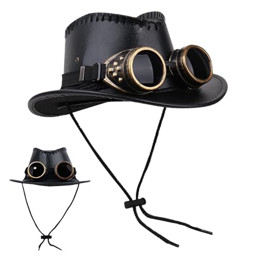 Rukjmqi Damen Steampunk Hüte | Lässige Sonnenlichtschutz Hüte,Fotozubehör Mit Goggles Deko Für Mottopartys Veranstaltungen Modenschauen Theateraufführungen Rukjmqi Damen Steampunk Hüte | Lässige Sonnenlichtschutz Hüte,Fotozubehör Mit Goggles Deko Für Mottopartys Veranstaltungen Modenschauen Theateraufführungen von Rukjmqi