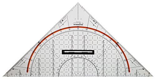 Rumold TZ- und Geometriedreieck (325mm mit Griff) von Rumold