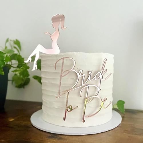 Bride To Be Cake Topper Rose Gold Cupcake Deko Braut Kuchen Torte Topper Kuchendekoration für Verlobung Junggesellenabschied Hochzeit Brautdusche Party Tortenaufsatz Bride To Be Cake Topper Rose Gold Cupcake Deko Braut Kuchen Torte Topper Kuchendekoration für Verlobung Junggesellenabschied Hochzeit Brautdusche Party Tortenaufsatz von RunFar shop