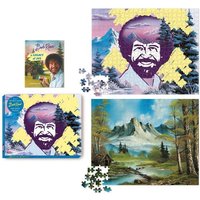 Bob Ross 2-In-1 Double-Sided 500-Piece Puzzle von Running Press,U.S.