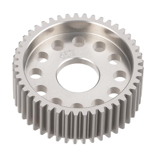 Runup Aluminium Diff Gear 48P 45T Differential Gear für 1/10 Team Associated RC10 Car Replacement Upgrade Parts von Runup