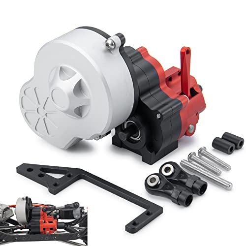 Runup Komplettes Getriebegehäuse aus Metall mit Getriebe für 1:10 Axial SCX10 AX10 Wraith RC Crawler Car Runup Komplettes Getriebegehäuse aus Metall mit Getriebe für 1:10 Axial SCX10 AX10 Wraith RC Crawler Car von Runup