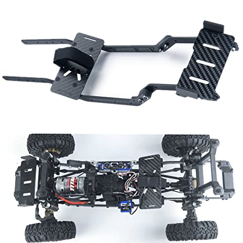 Runup RC-Rahmenbalken, Karbonfaser-Auto-Rahmen, Seitenrahmen Chassis-Schienen mit Batterie-Fach, Halterung für TRX4 1/10 RC Crawler Upgrade-Teile Runup RC-Rahmenbalken, Karbonfaser-Auto-Rahmen, Seitenrahmen Chassis-Schienen mit Batterie-Fach, Halterung für TRX4 1/10 RC Crawler Upgrade-Teile von Runup