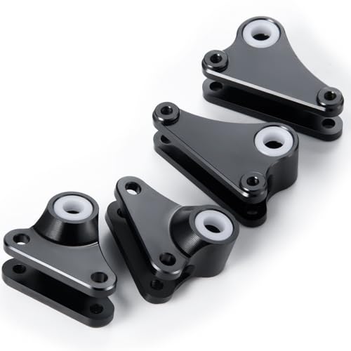 Runup RC Stoßdämpfer Halter Front Rear Shock Tower für 1/16 Tra-xxas Mini E-Revo 4Pcs von Runup