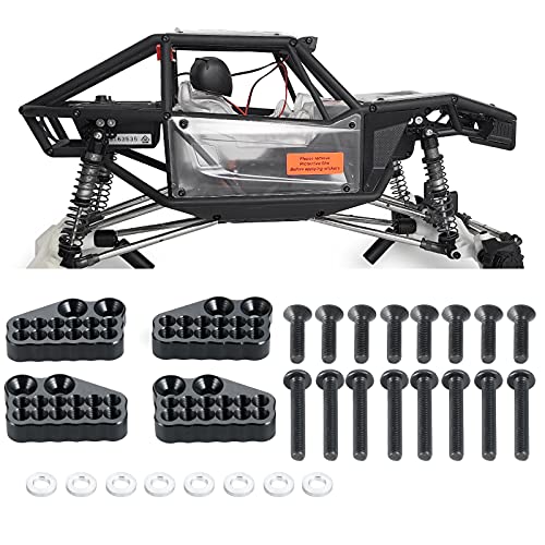 Runup Stoßdämpfer-Set für Axial SCX10 III AXI03004 Capra 1/10 RC Crawler Auto Stoßdämpfer Teile 4 Stück Runup Stoßdämpfer-Set für Axial SCX10 III AXI03004 Capra 1/10 RC Crawler Auto Stoßdämpfer Teile 4 Stück von Runup