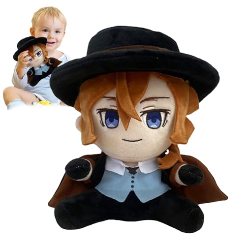 Ruwshuuk Anime Stoffpuppe, Figur Plüschpuppe | Plüschfigur,Weiches Stoffpuppenspielzeug für Kinder, Plüschpuppe, Stofftier, Klassische Stofffigur für Kinder und Erwachsene von Ruwshuuk